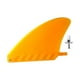 thumbnail image 2 of Aletas Para Tablas De Surf, Aletas De Un Solo Centro Para Surf, Tablas De Paddle, Aletas Centrales, Sin Herramienta, Tornillo De Aleta Naranja, 2 of 5