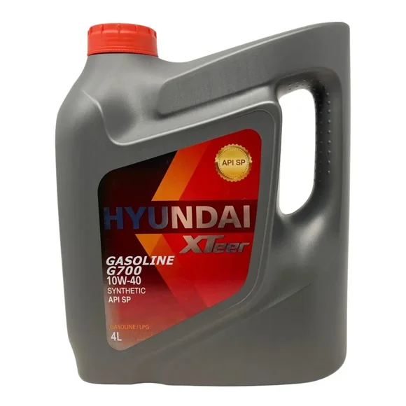 Aceite Hyundai Para Motores A Bencina Sae10W40 Bd4Lt