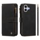 thumbnail image 2 of Funda Cartera para iPhone 17 con Cremallera y Ranuras, Negro, 2 of 6