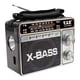 thumbnail image 3 of Radio Vintage Recargable Linterna Fm Usb Auxiliar Pilas, 3 of 4