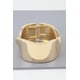 thumbnail image 3 of Pulsera Brazalete Torcido Brillante Fashnzfab, 3 of 4