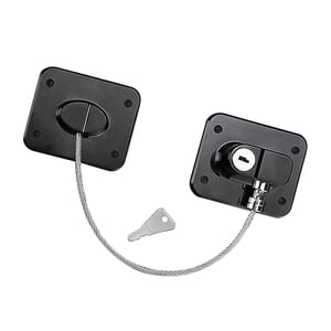 Magideal - De Seguridad , De Congelador A Prueba De Bebés, Gabinetes De Puerta De Bebé, Prevención De Bloqueo De Negro