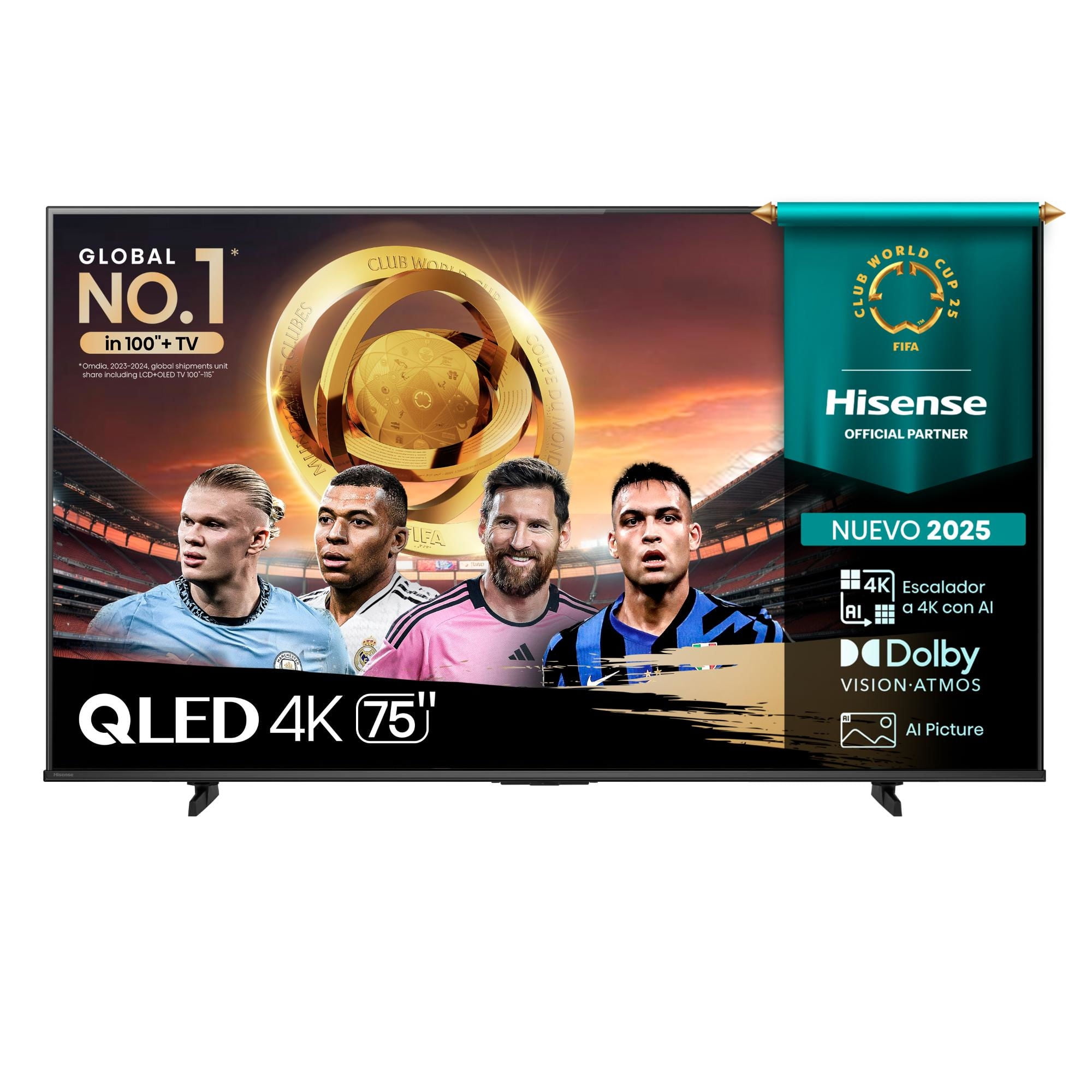 Televisor 75"" Qled 4K Uhd 75Q6Qv Smart Tv Hisense