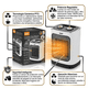 thumbnail image 3 of Calefactor Cerámico Eléctrico Raf 1800w | Tecnología Ptc, 3 of 3
