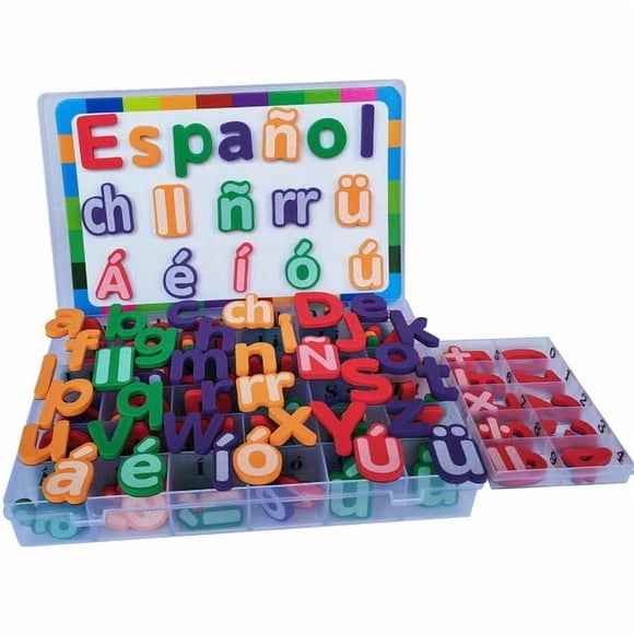 Imanes De Letras Y Números Magnéticos En Español 4 Juegos
