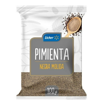 Pimienta Negra Molida 100 G Lider