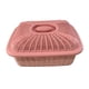 thumbnail image 1 of Canasto De Frutas Con Tapa, Organizador De Accesorios De Cocina, Canasto De Pan Para Servir, Color Rosa, Grande, 1 of 3