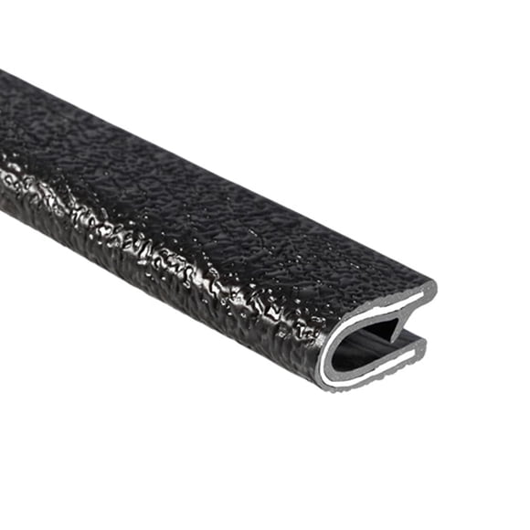 Perfil de borde TRIM-LOK 76 m Acabado negro piedra PVC 1/8"