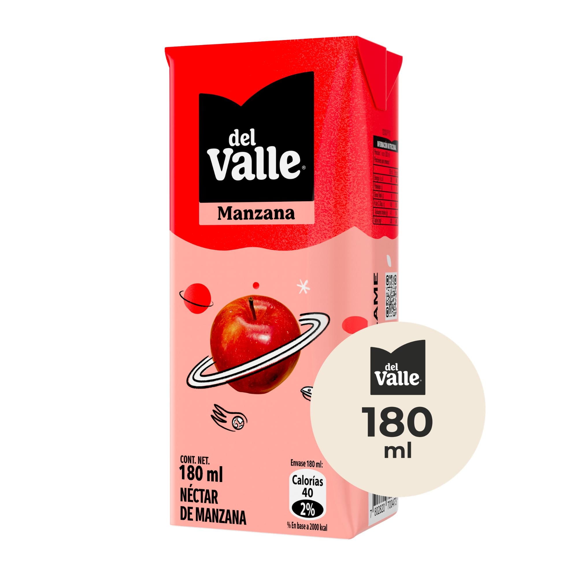 Néctar Del Valle Manzana 180 Cc