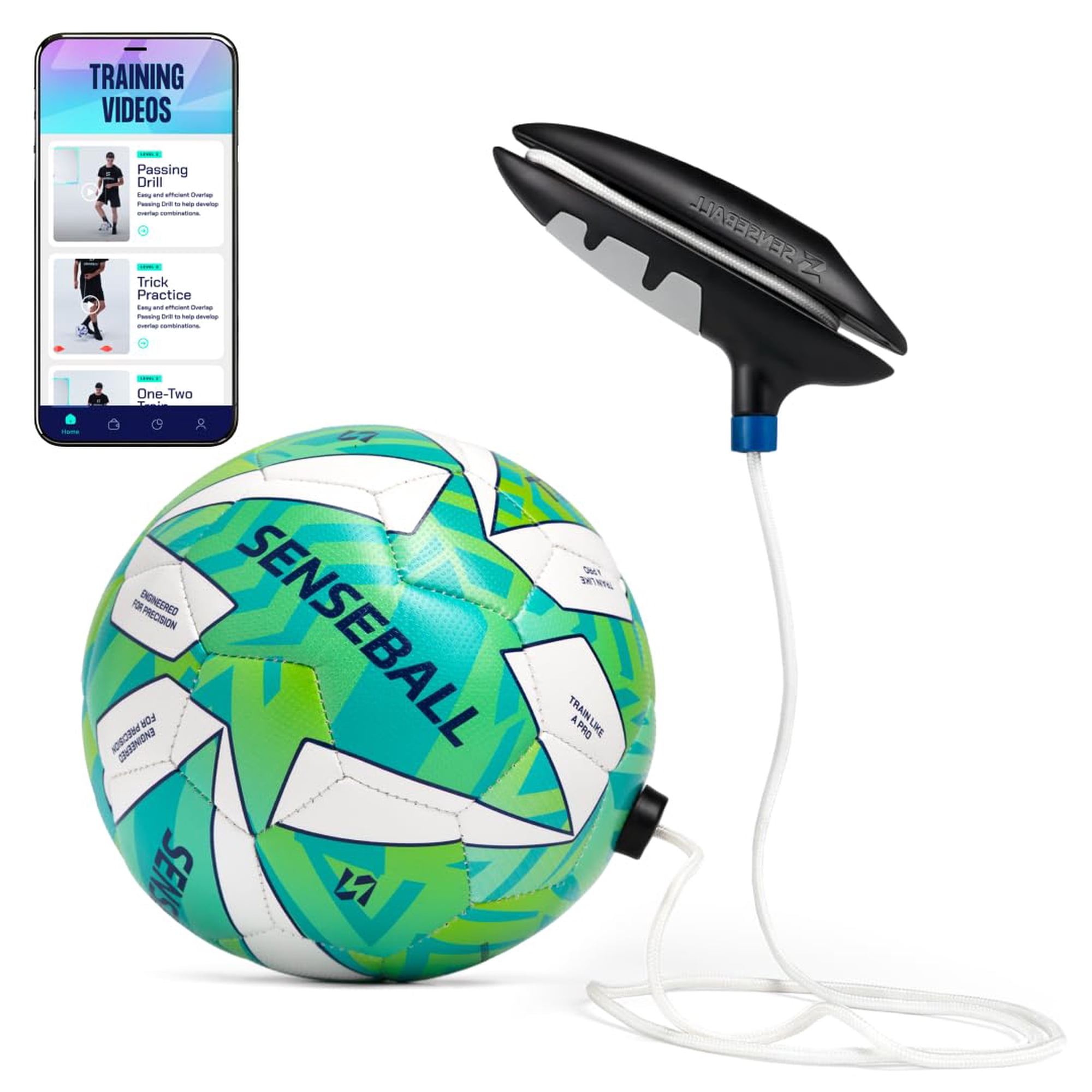 Soccer Trainer Ball Senseball Con Aplicación Gratuita Para Jugadores Jóvenes
