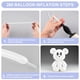 thumbnail image 5 of Globos YXYL 260 blancos, 100 piezas, látex premium para decoración, 5 of 7