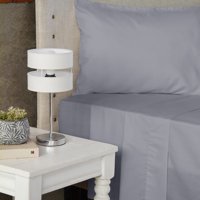 Masel - Jgo.Sábanas Polycotton 1 Pl- 144 Hilos Gris