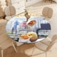 thumbnail image 4 of Mantel Ajustado Redondo Desmarcar Gudetama Impermeable 120 cm, 4 of 6
