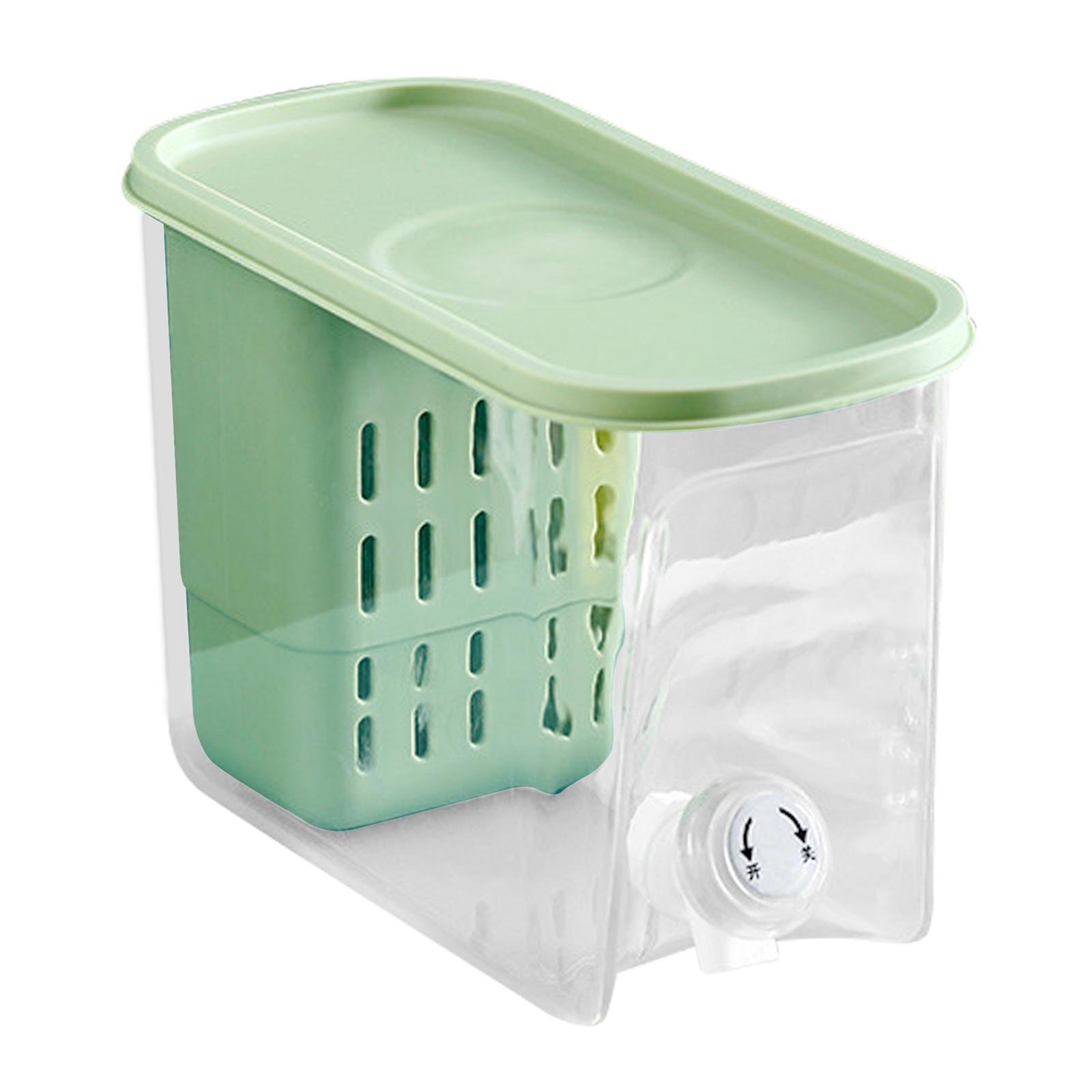 Bothyi - Dispensador De Bebidas De Agua Botella De Agua Fría Para Refrigerador Hogar Verde