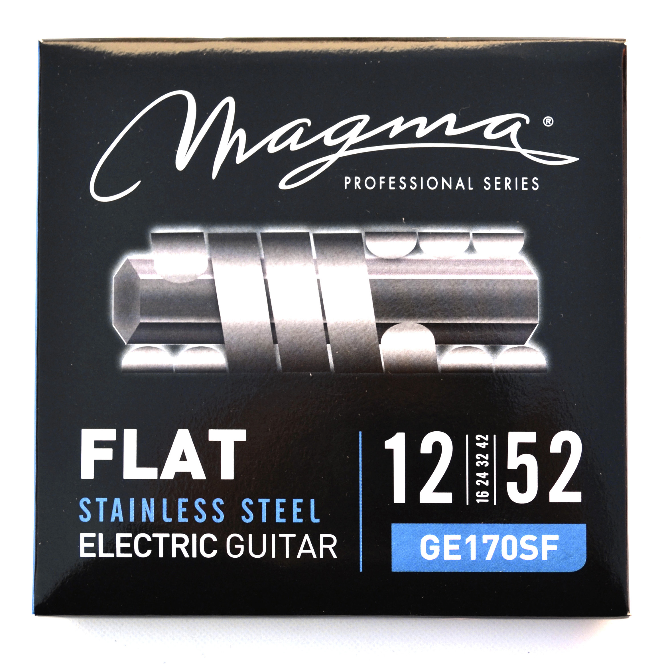Set Cuerdas Guitarra Eléctrica Flat Ge170Sf Magma