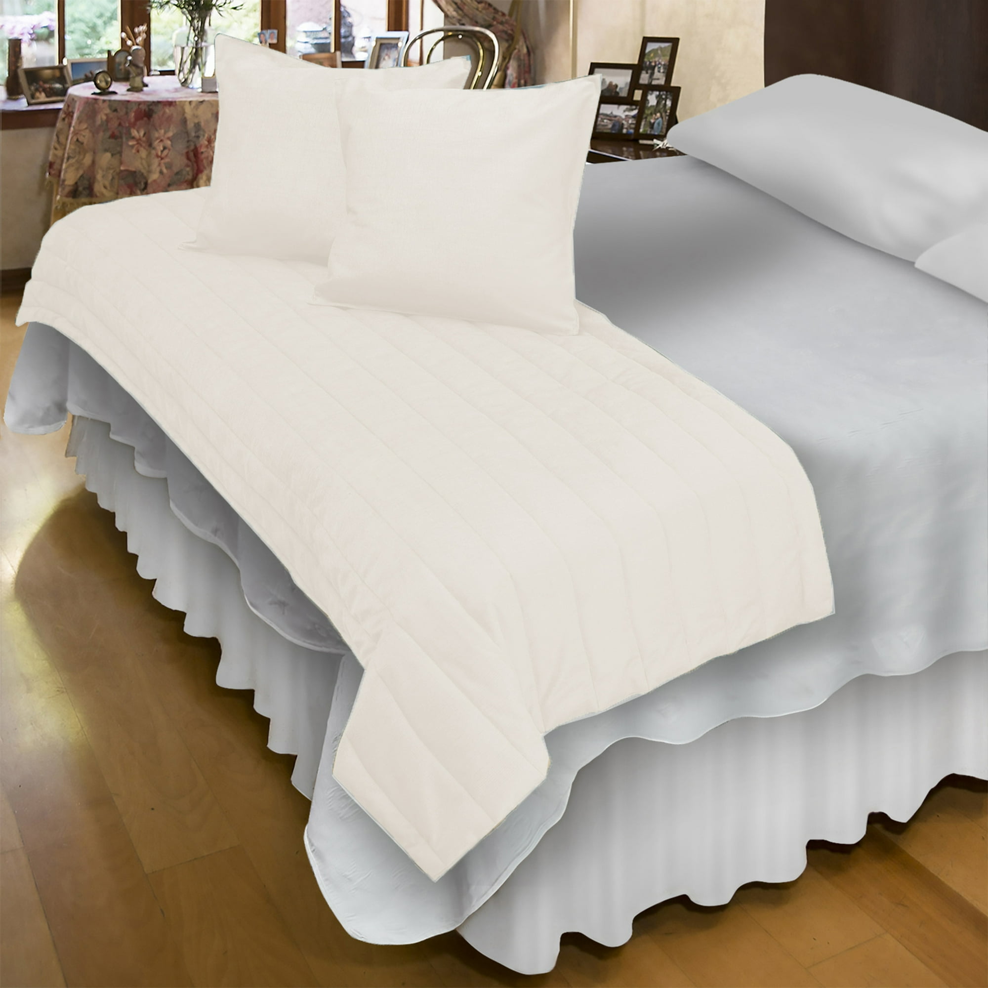 Mallorca - Piecera Con Fundas Sk Velvet Crudo Reversible