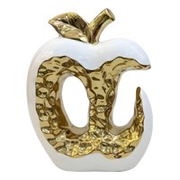 Genérico - Figura Decorativa Diseño Manzana Estatua Adorno Jhn