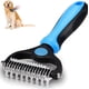 thumbnail image 1 of Cepillo Deslanador para Perros y Gatos Peines Mascota Pet L+ Azul, 1 of 2