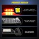 thumbnail image 2 of Luz de freno trasera Nilight para Ford F150 (2015‑2020) y F250 (2017‑2026) – lente clara, 2 of 9