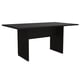 thumbnail image 1 of Mesa De Comedor Con Capacidad Para 6 Puestos 74,6x160x90 Cm Negro, 1 of 7