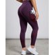 thumbnail image 1 of Calza Fitness Mujer Suplex Brillosa Modeladora Calidad - A358, 1 of 5