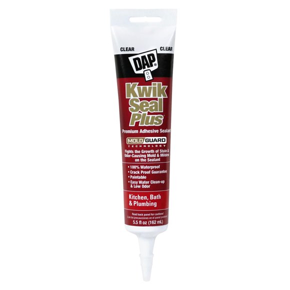 Sellador Kwik Seal 162 ml Transparente para Cocina y Baño