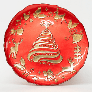 Wakeshome - Bandeja De Lujo Para Postres/Quesos Cena Navideña