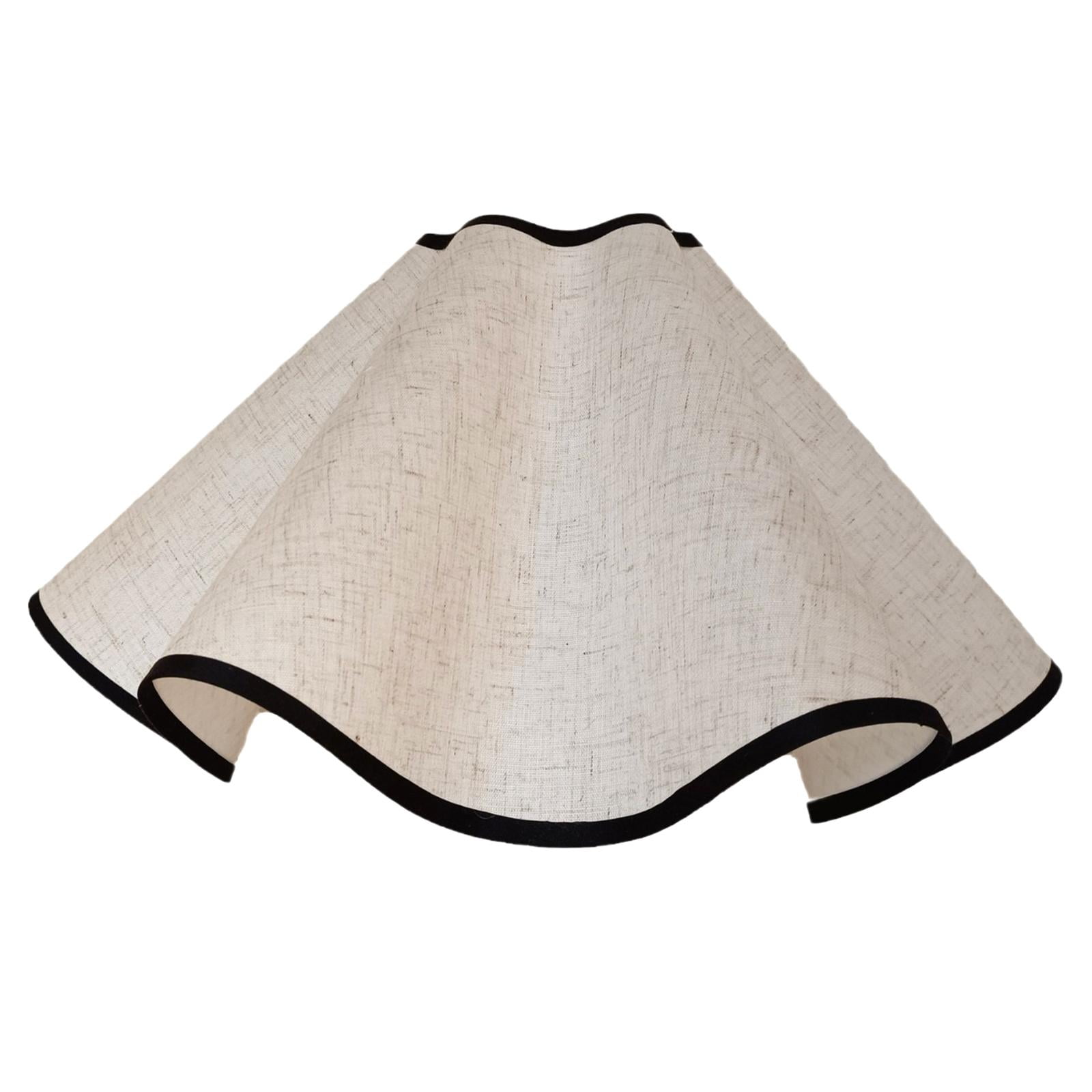 Magideal - Funda Para Lámpara De Mesa De Pétalos, Pantalla Para Lámpara De Noche, Portátil, Moderna, De Lino, Para Iluminación De Casas De Campo, Cafeterías Y Ho 38 Centímetros