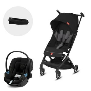 Gb - Coche Travel System Pockit Plus Ac Negro + Aton G + Base