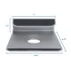 thumbnail image 5 of Elevador para portátil Mount-It! Tilted para MacBook y iPad Pro, 5 of 8