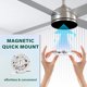 thumbnail image 2 of Ventilador de techo con luz LED Lamptobe 10 cm 15 W regulable (2 unidades), 2 of 7