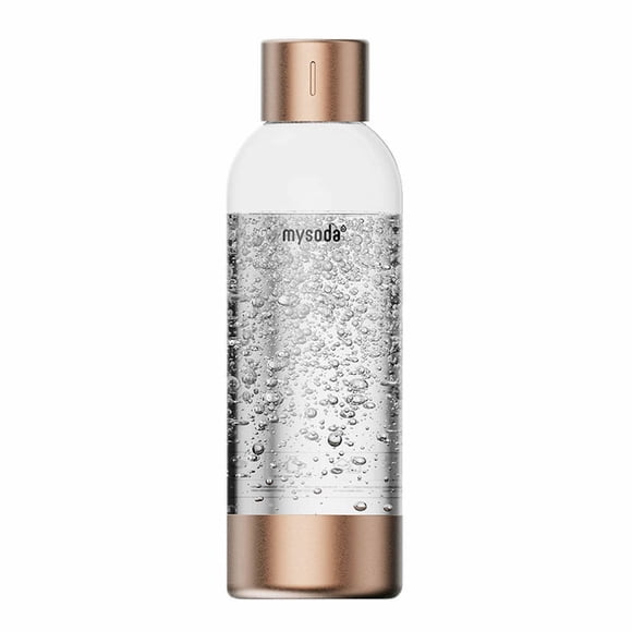 Botella de carbonatación Mysoda Premium 1L de cobre y acero inoxidable