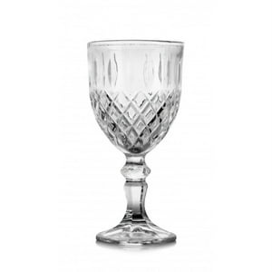 Set 6 Copas Vino 22,7Cl Vintage Vidrio Transparente Fta