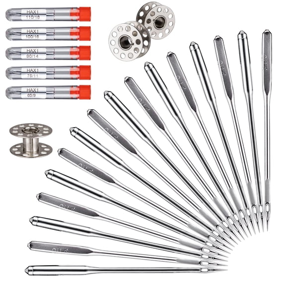 Agujas Para Máquina De Coser Universal 50 Pcs Hax1 65 9 110 18