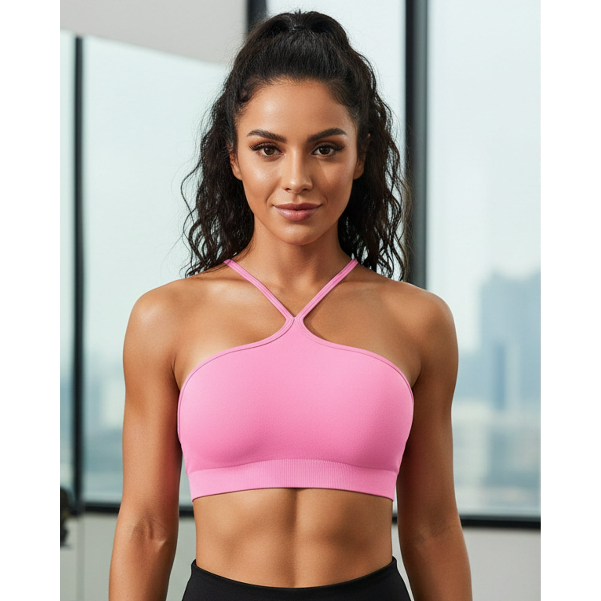 Flix Spa - Sujetador Deportivo Mujer Transpirable Ajuste Suave