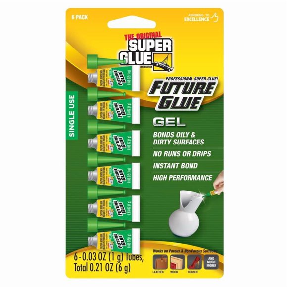 Super Glue The Original, cianoacrilato de alta resistencia, 1 g x 12