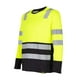 thumbnail image 4 of Polera alta Visibilidad Bicolor Reflectante ML Cuello Redondo Amarillo Gris, 4 of 8