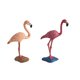 thumbnail image 4 of 2 Piezas Animales En Miniatura Pájaros Modelo Figurita Estatua Scupltue Juguete Flamenco, 4 of 5