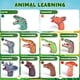 thumbnail image 2 of Dinosaur Finger Puppets, set de 10 títeres de dedo con cabezas de dinosaurio, 2 of 3