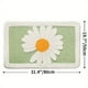 thumbnail image 1 of 1pc Soft and Non-Slip Flower Pattern Bath Mat - Absorbent and Machine Washable for Home Living Room and Bathroom - Perfect Home Decor, 1 of 5