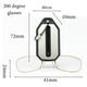 thumbnail image 4 of Gafas de presbicia con nariz sin patas, mini llavero portátil, gafas de presbicia para ancianos, espejo de lectura, 4 of 5