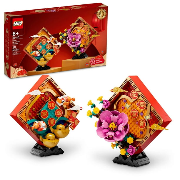 Set de juguetes de construcción LEGO LEGO Lunar New Year Display 80110 para niños LEGO Representación Ornamental del Año Nuevo Lunar; 80110
