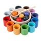 thumbnail image 2 of de en tazas Juguete Montessori Juguetes sensoriales preescolares Clasificador Entrenamiento Pensamiento lógico Motor fino para 3 4, 2 of 5