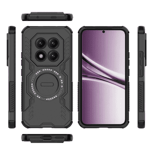 Funda Gangxun Para Xiaomi Redmi Note 15 Pro Plus 5G , Magnética, Resistente A Golpes, Con Soporte, Unisex, Carga Inalámbrica