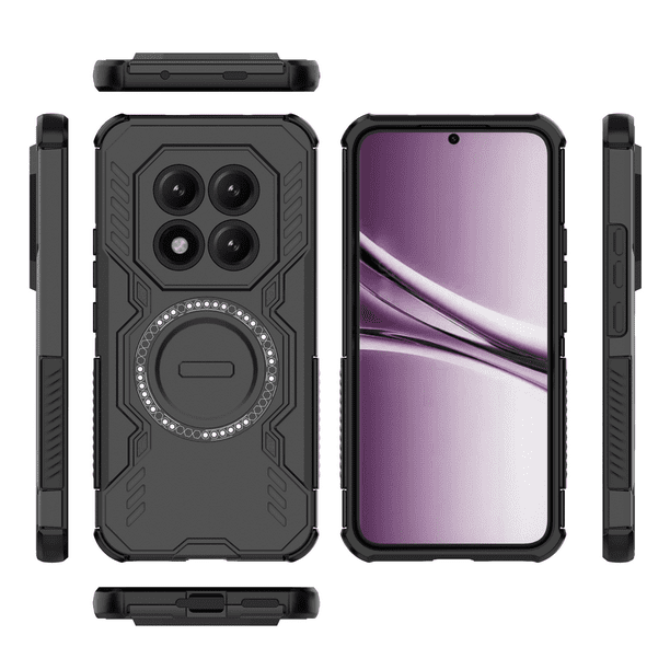 Funda GANGXUN para Xiaomi Redmi Note 15 Pro Plus 5G , magnética, resistente a golpes, con soporte, unisex, carga inalámbrica