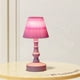 thumbnail image 2 of Lámpara de mesa pequeña estilo pagoda, luz de noche LED retro, lámpara de palacio, lámpara de noche, decoración de dormitorio, lámpara de ambiente., 2 of 5