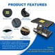 thumbnail image 4 of Reposapiés plegable ajustable Arejonner, capacidad de 36 kg, 4 of 7