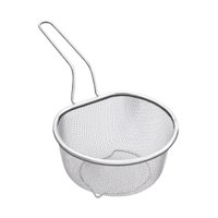 Bothyi - Malla De Filtro De Acero Inoxidable Para Olla Caliente, Resistente, Para Freír Pasta, Fideos Ramen, Malla Gruesa De 18 Cm