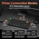 thumbnail image 2 of Teclado nuphy Air75 V3 inalámbrico con perilla negro, 2 of 9