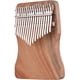 thumbnail image 5 of Piano de pulgar mbira de 17 teclas, piano de pulgar mbira, piano de pulgar de 17 teclas, piano de pulgar de 17 teclas, madera de alcanfor, tono C, con bolsa de transporte, libro, escala musical, pegat, 5 of 7